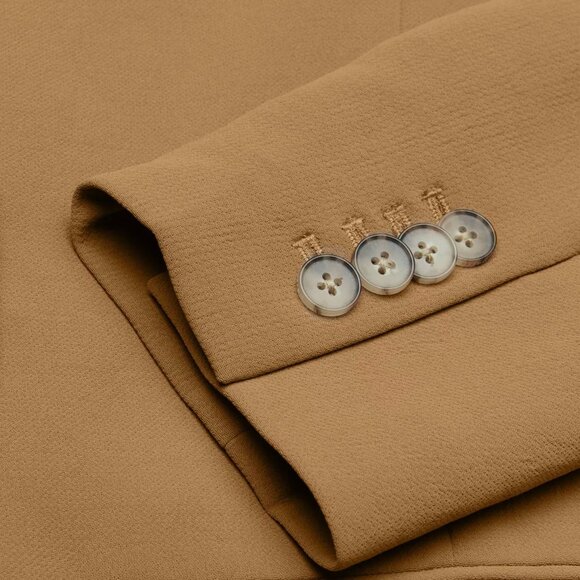 🤎 Wilfred Destiny Blazer (Camel) – Size 4 – Aritzia Classic - Picture 5 of 15